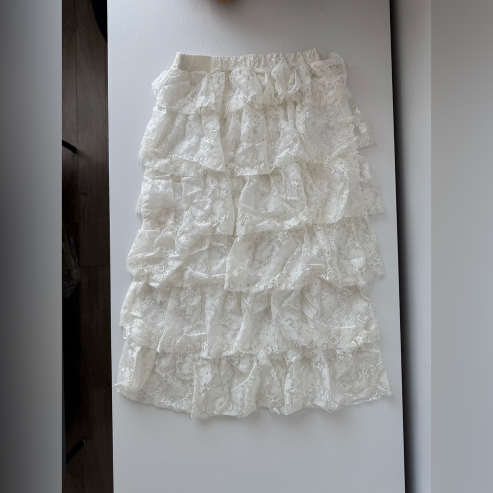 Lace Skirt/tube top